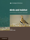Birds and Habitat (eBook)